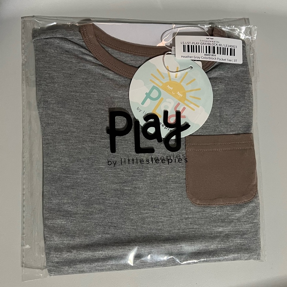 ❌SOLD Little Sleepies Pocket Tee